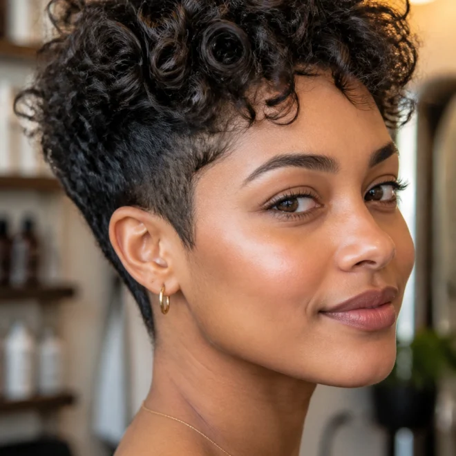 18 Short Haircuts for Curly Hair