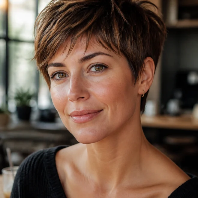 20 Short Haircuts for Oval Faces