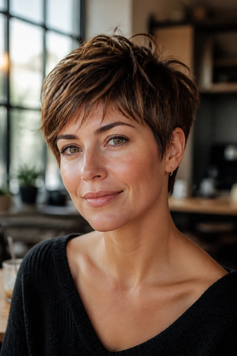 20 Short Haircuts for Oval Faces