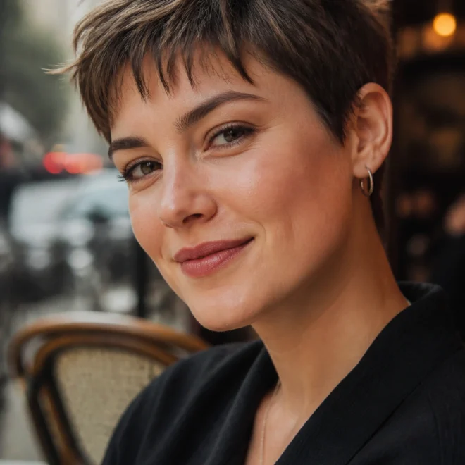 25 Short Hairstyles for Round Faces