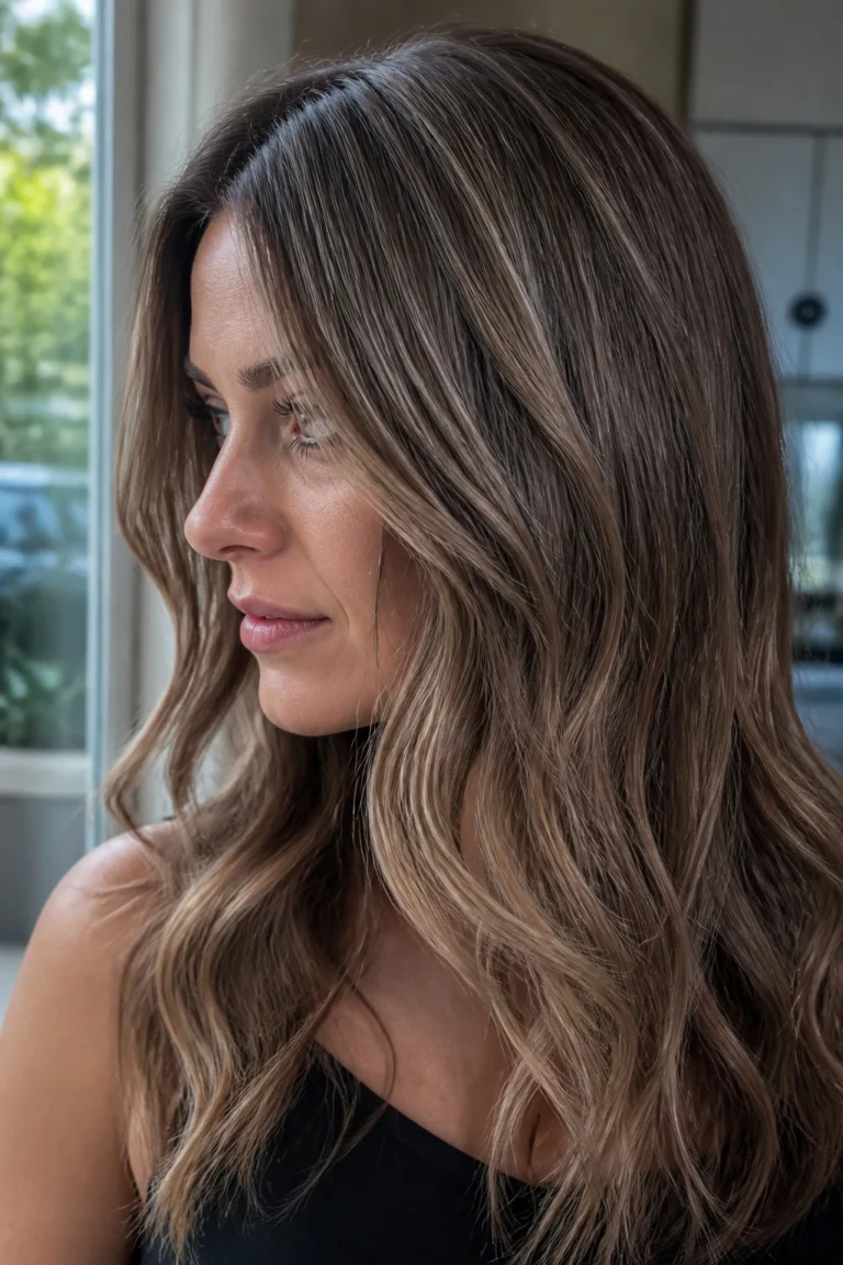18 Platinum Highlights for Brown Hair