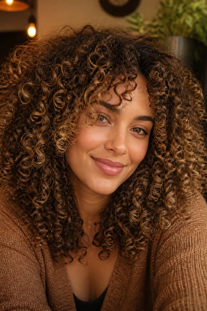 18 Highlights for Curly Hair