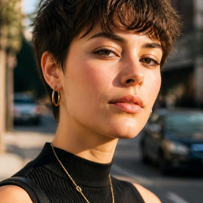 25 Trendy Fringe Hairstyles for Round Faces