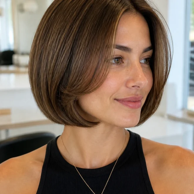 22 Curtain Bob Haircuts for Fine Hair