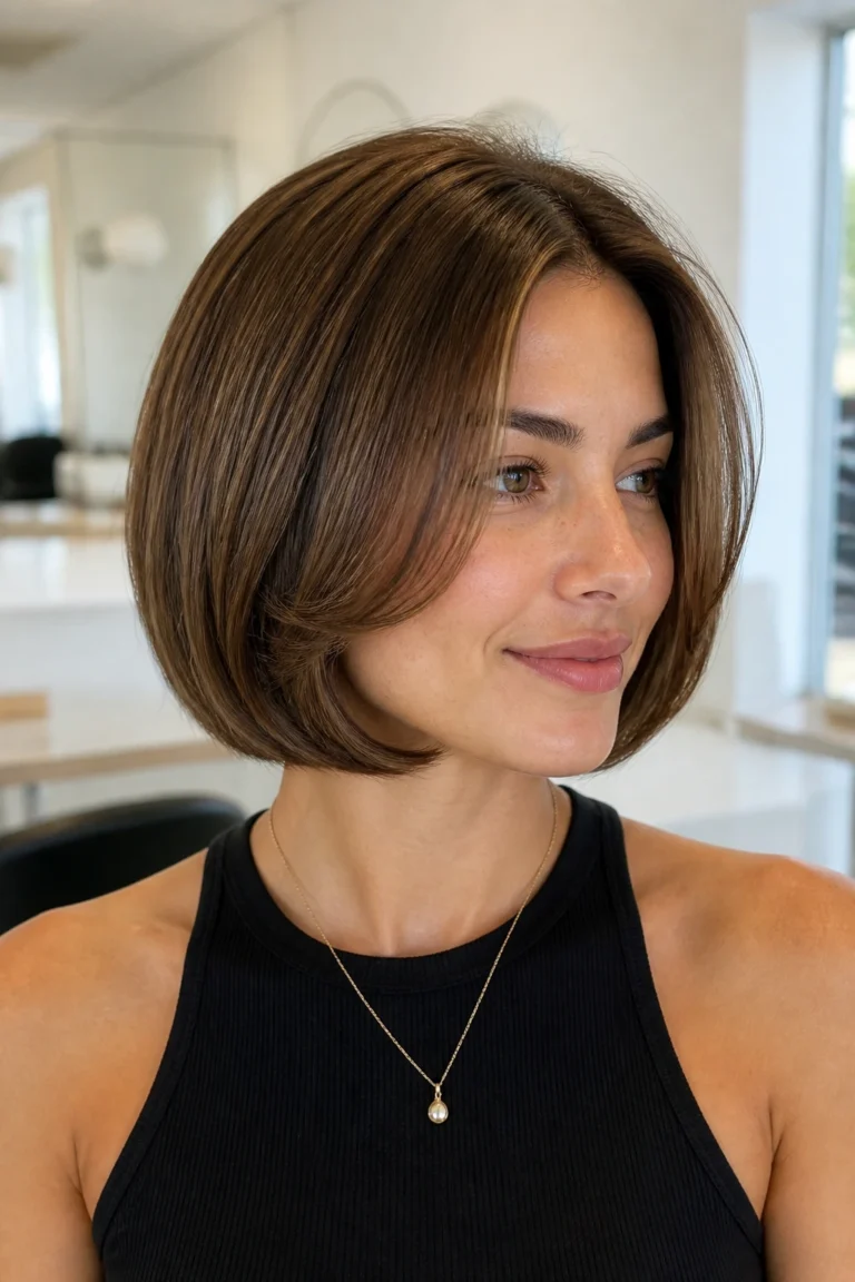 22 Curtain Bob Haircuts for Fine Hair