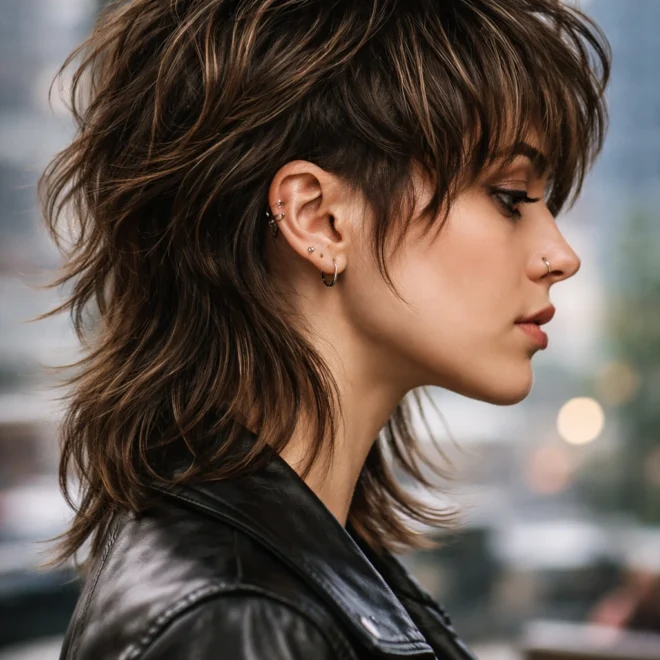 30 Shag Haircuts for Round Faces