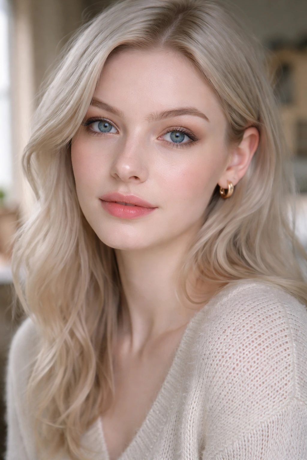 Close-up portrait illustrating skin undertones for dye decisions