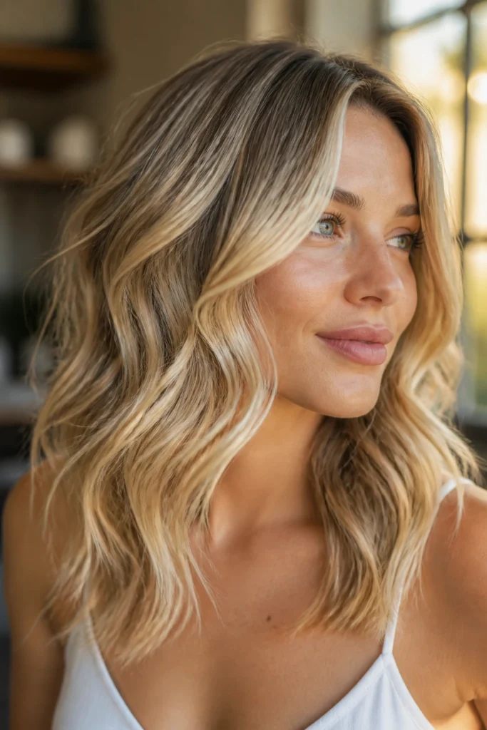 25 Balayage Looks for Wavy Hair