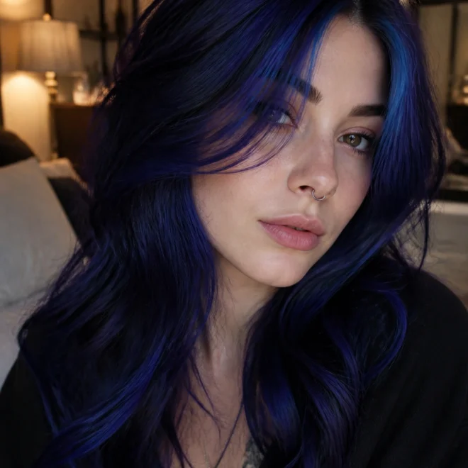 20 Blue Purple Hair Color Ideas for Cool Skin Tones