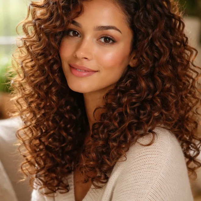 22 Brown Curls for Curly Hair