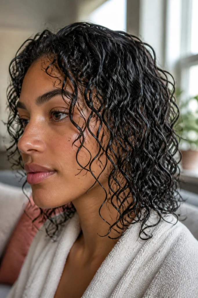 25 Wavy Curls for Curly Hair
