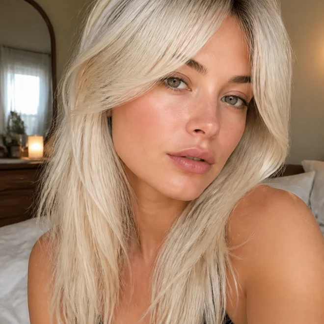 15 White Dark Root Hair Colors for Blonde Hair