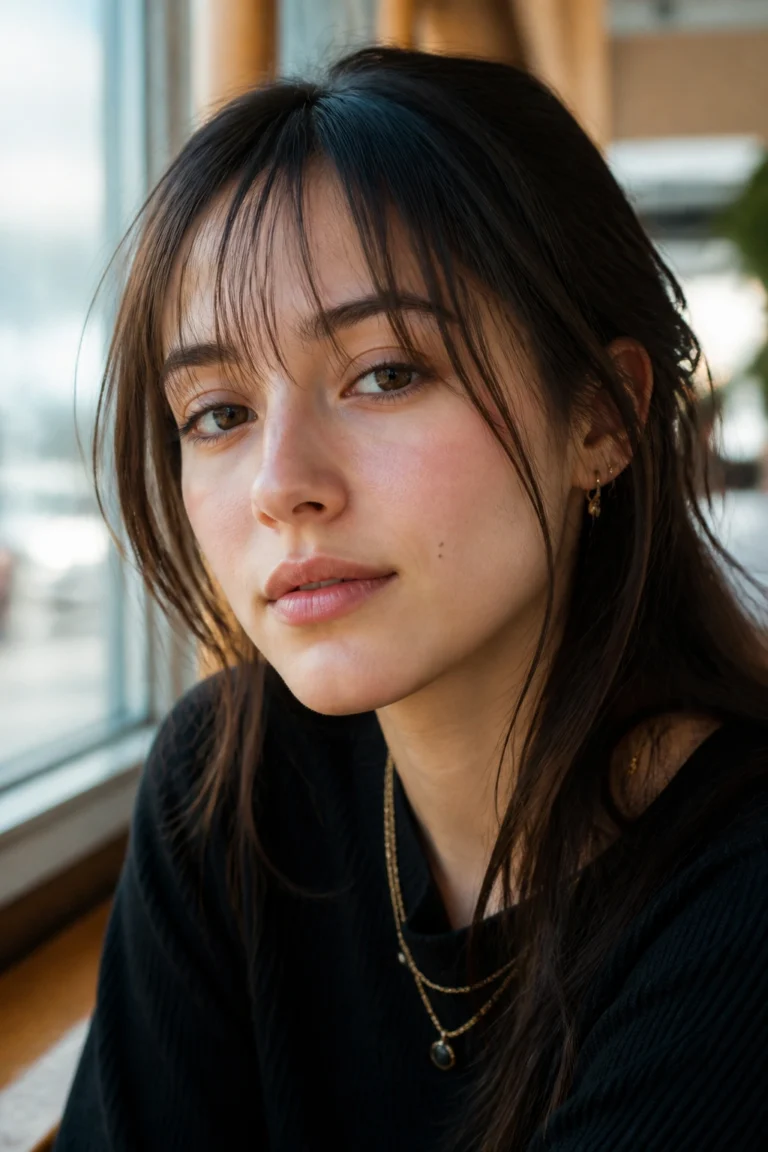 12 Baby Bangs for Bold Looks