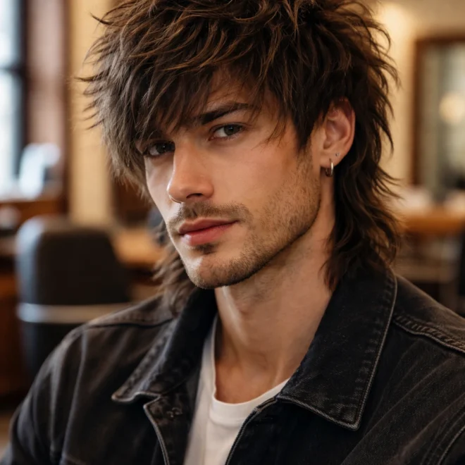 18 Wolf Cuts for Men